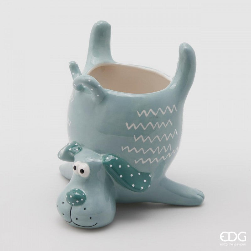Vaso cagnolino azzurro| EDG