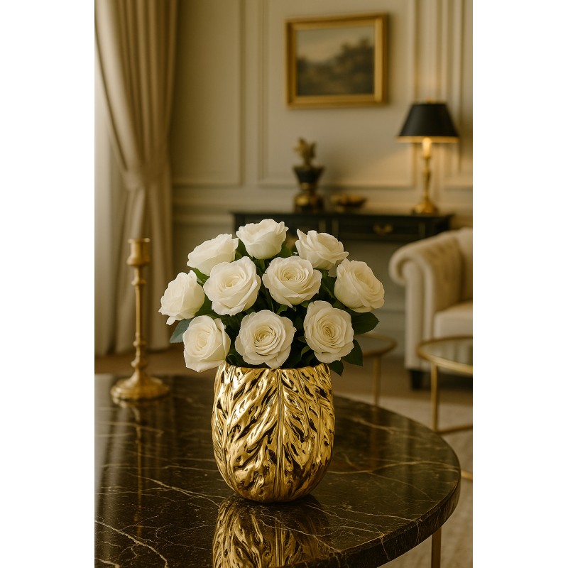 Vaso Chakra Noce Oro|EDG