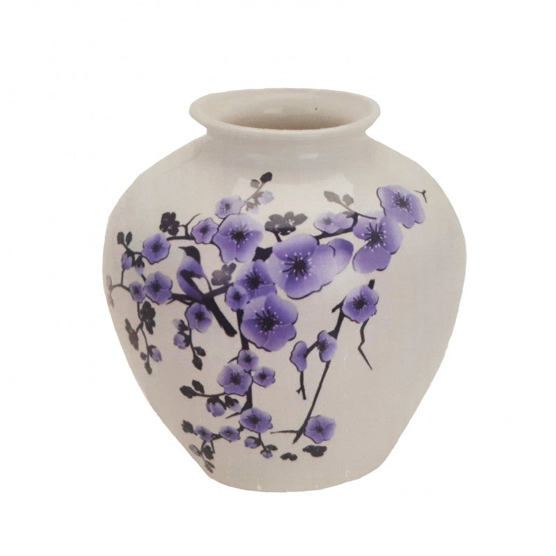 Vaso porcellana con fiori di Ciliegio