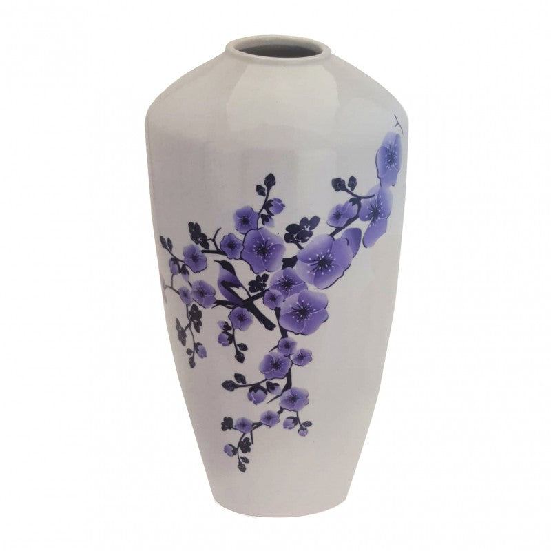 Vaso porcellana con fiori di Ciliegio