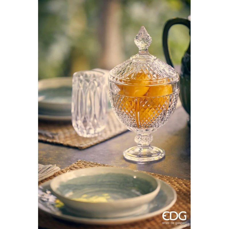 Contenitore in vetro con coperchio| EDG