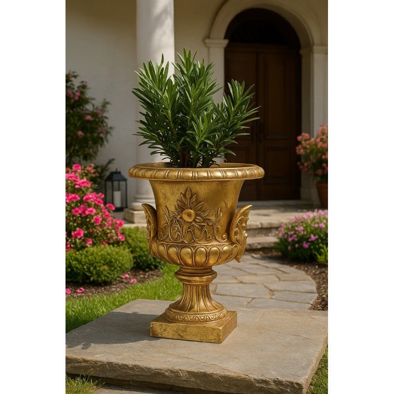 Vaso Coppa Poly Oro| EDG - Perrone Shop