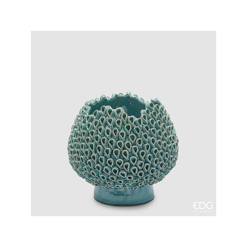 Vaso Deco Turchese in due misure| EDG