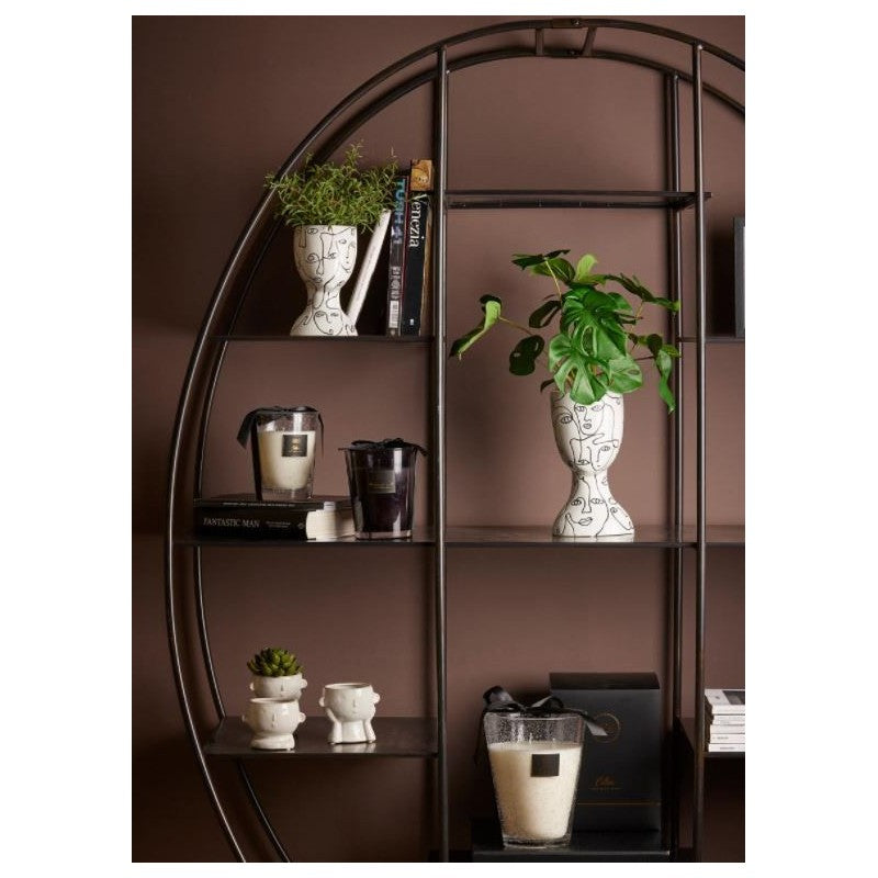 Vaso Facestyle bianco-nero| EDG