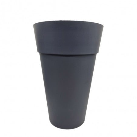 Vaso Houston Alto grigio Smoke h51cm - Perrone Shop
