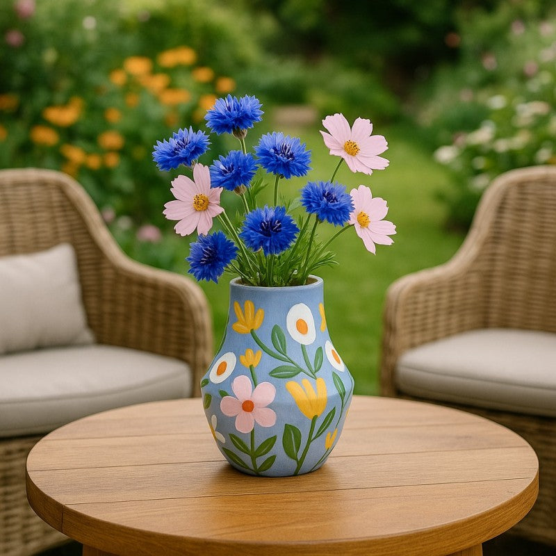 Vaso Spring azzurro| EDG