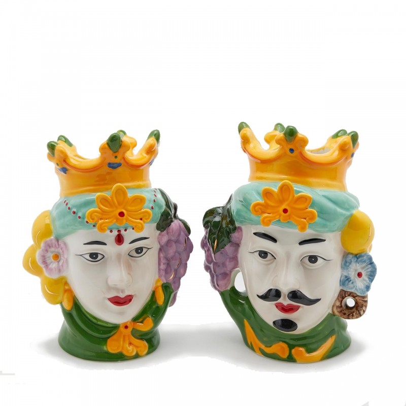 Vaso Testa Sicily H17 Cm