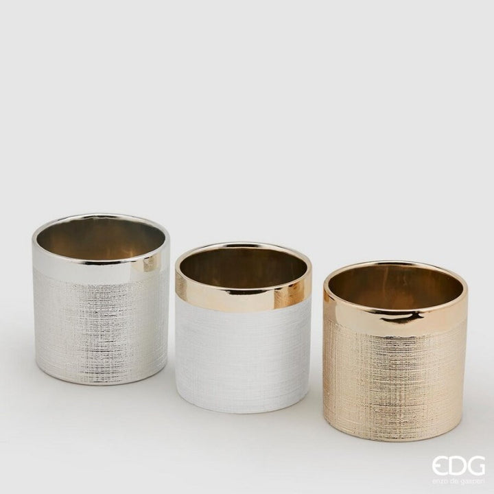 Vaso texture assortito lucido|EDG