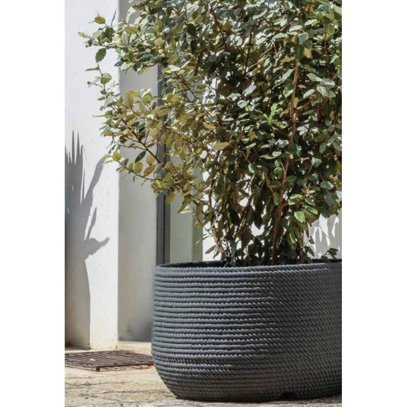 Vaso Urbano Bali  effetto corda 78 cm