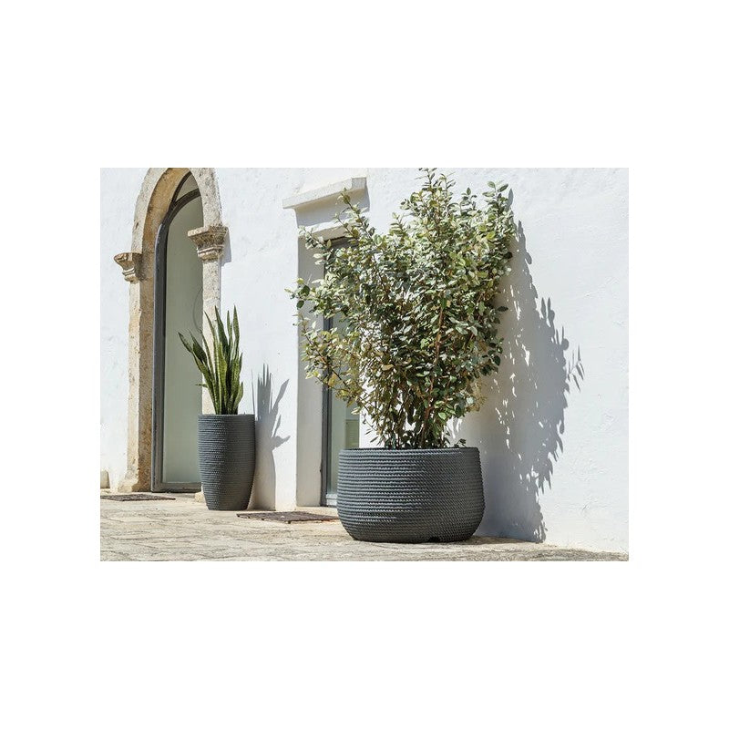 Vaso Urbano Bali  effetto corda 78 cm
