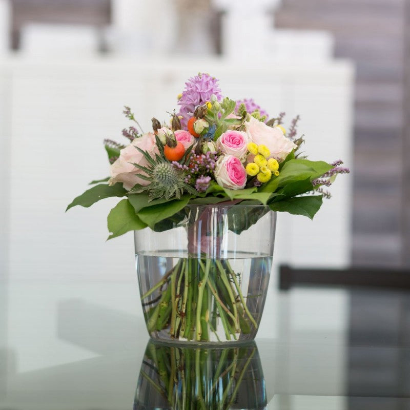 Vaso per piante Verve trasparente Nicoli