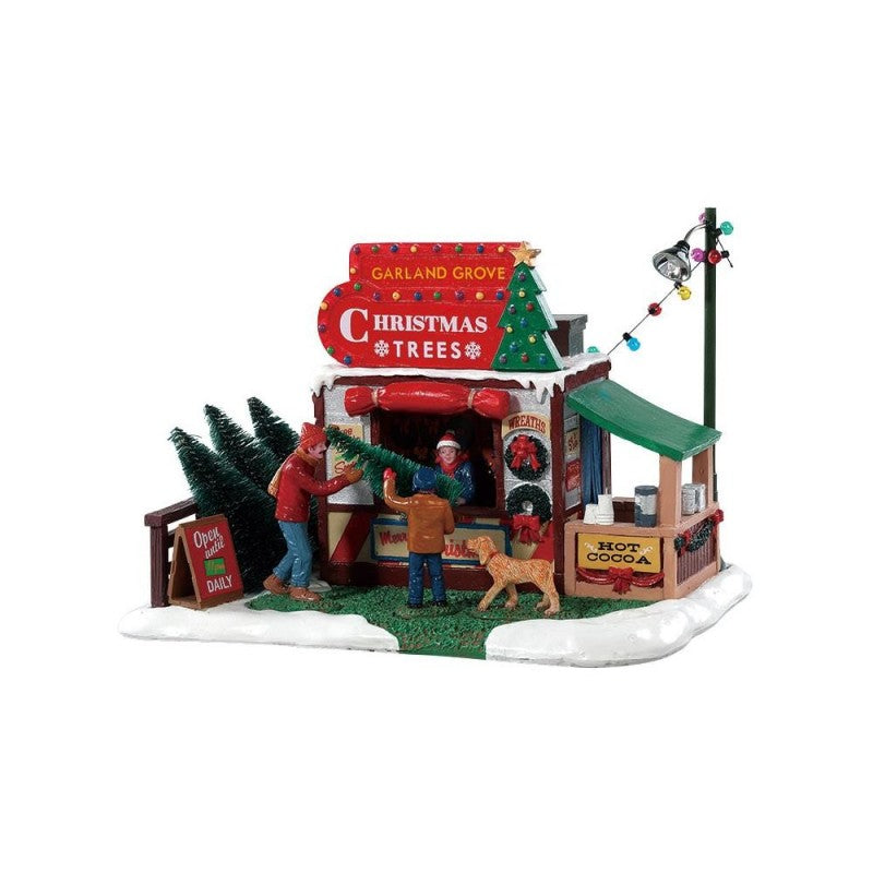 Venditore di alberi di natale - Lemax