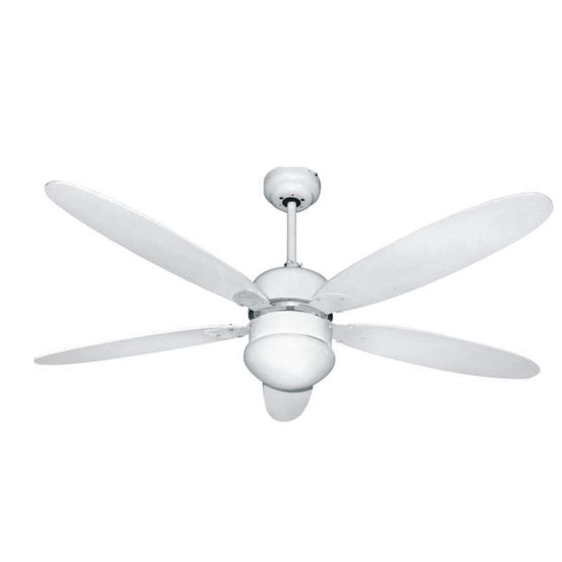 Ventilatore 5 pale in plastica con luce - Perrone Shop