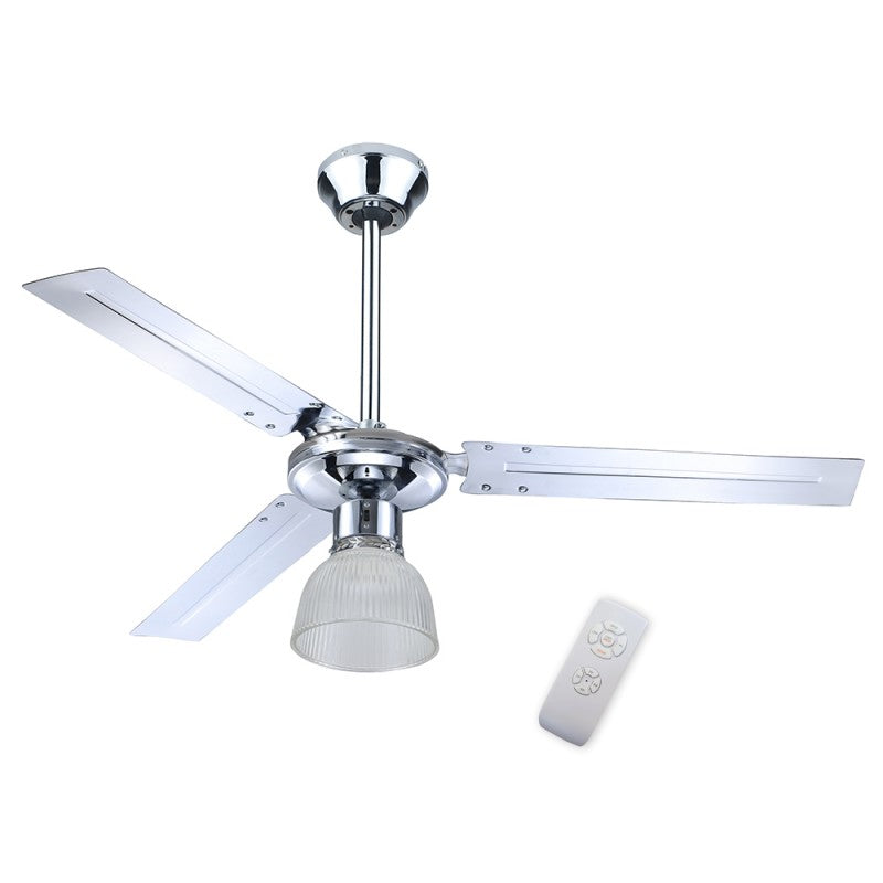 Ventilatore da soffitto con luce e telecomando