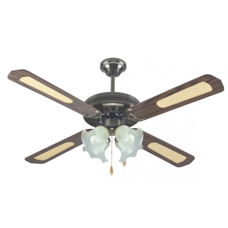 Ventilatore da soffitto 4 pale con luce