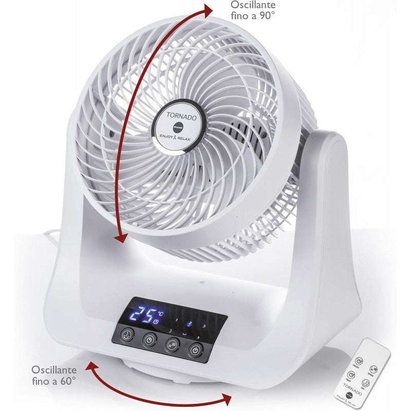 Ventilatore da Terra Tornado Doppia Oscillazione