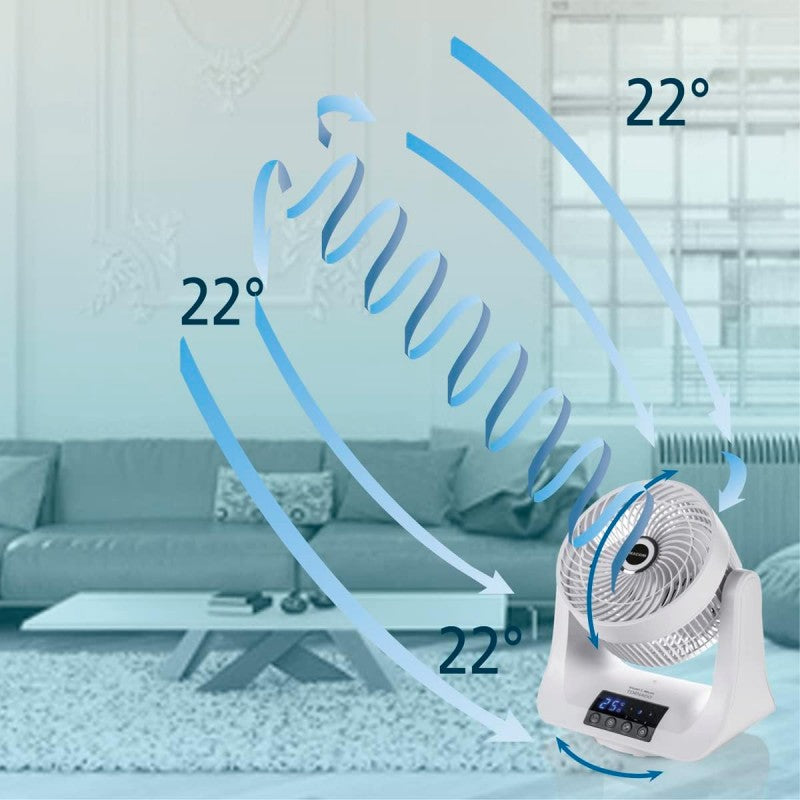 Ventilatore da Terra Tornado Doppia Oscillazione