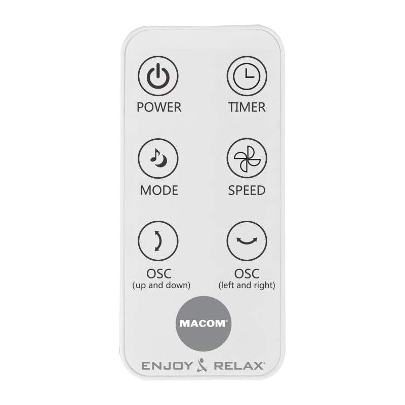 Ventilatore Tornado Piantana Bianco