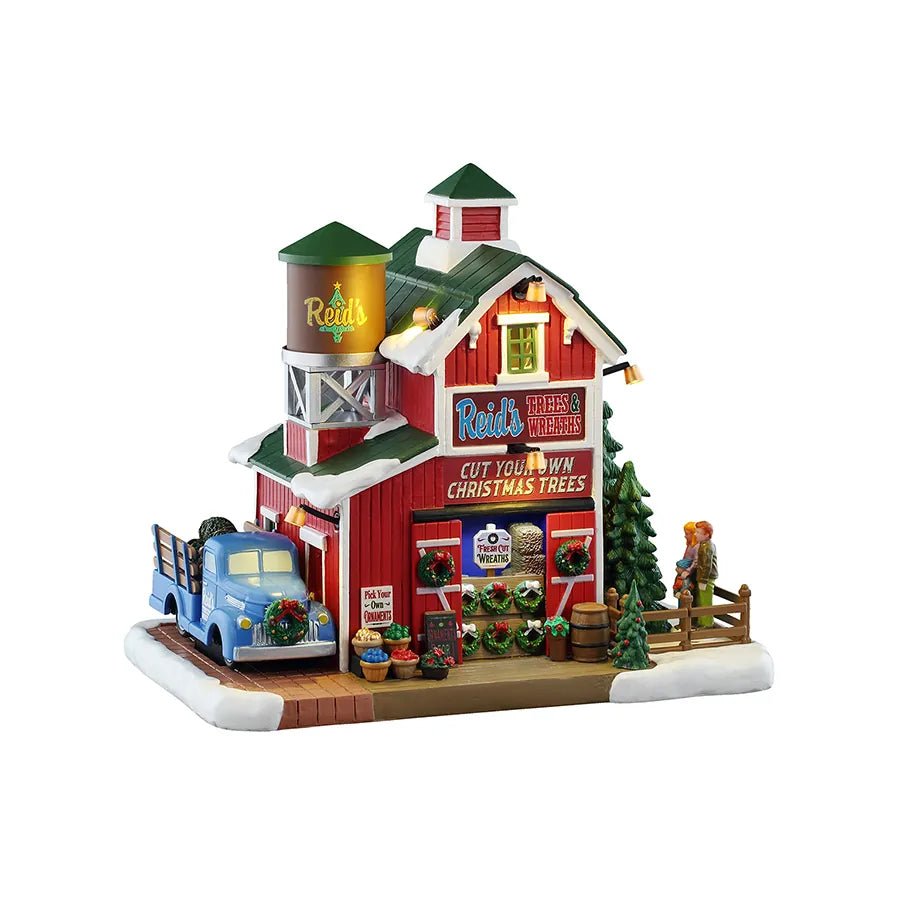 Paesaggio Alberi e Ghirlande di Reid | Lemax - Perrone Shop