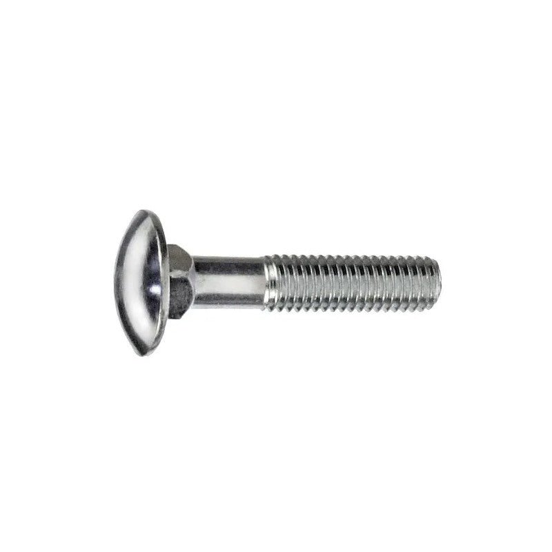 Vite Metriche Testa Tonda Con Quadro Sottotesta M8 Zincate - Perrone Shop