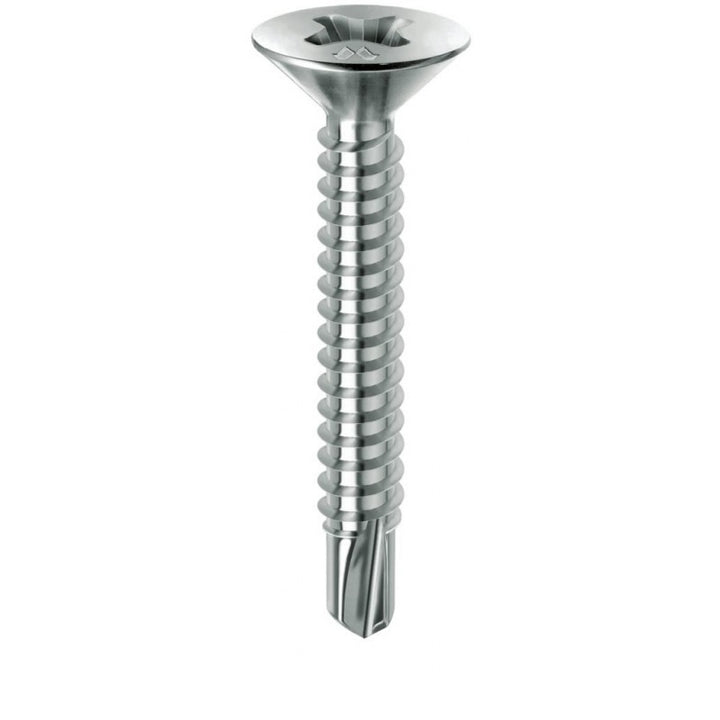 Viti perforanti Drillex testa svasata piana Mustad d.3,5mm
