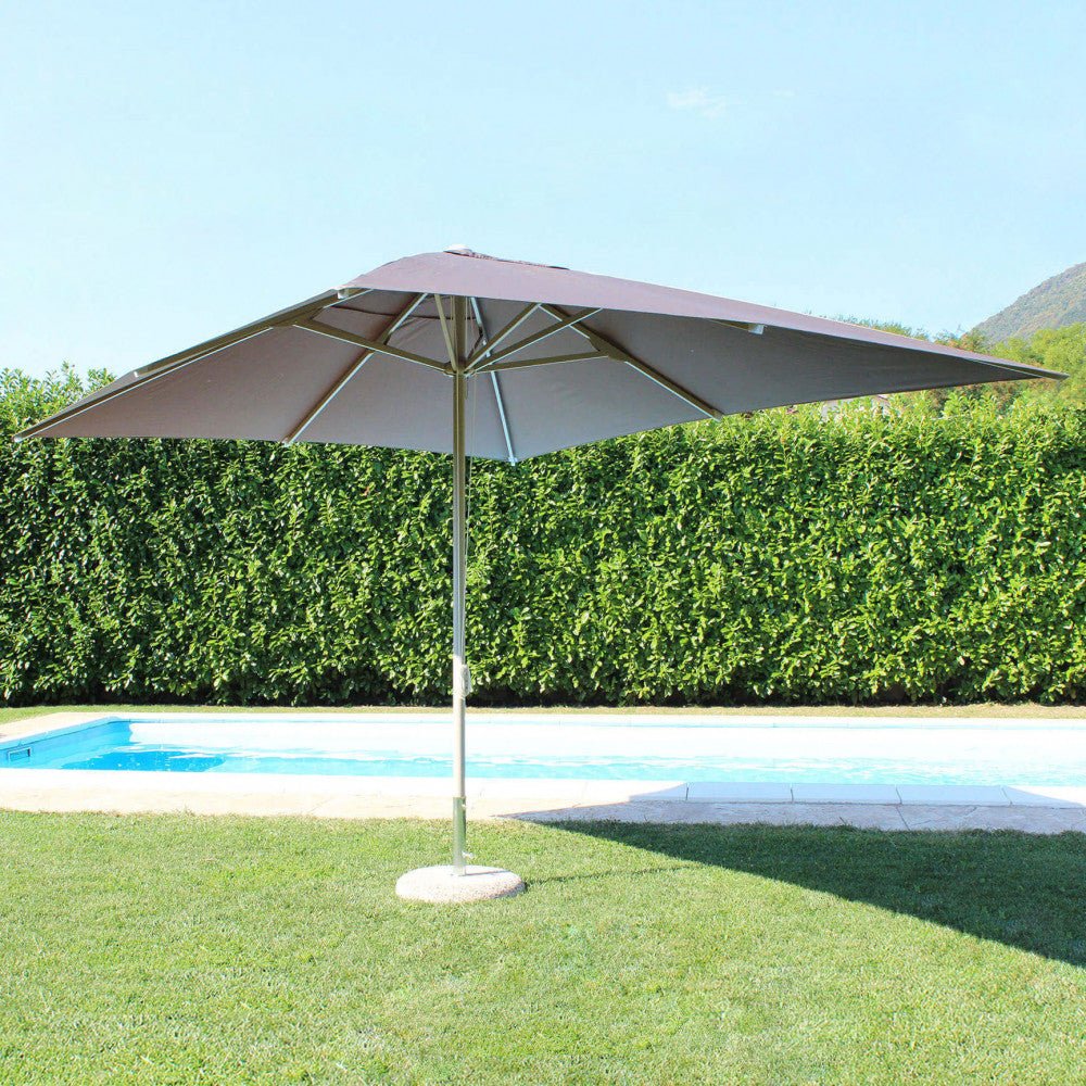 Ombrellone Brian 3x4 m Palo Centrale Alluminio - Perrone Shop