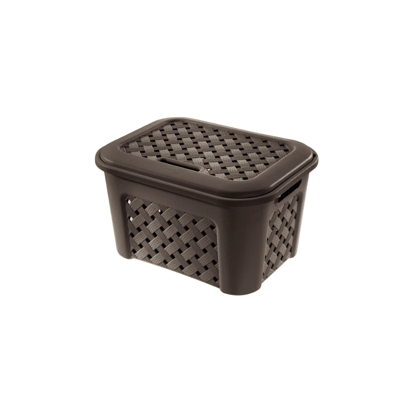 Cesto Portabiancheria Arianna con coperchio 25L - Perrone Shop