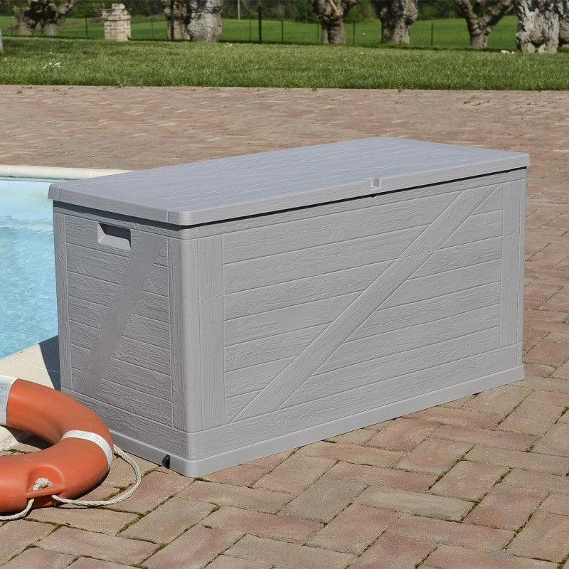 Baule Multibox Wood Grigio Chiaro Toomax