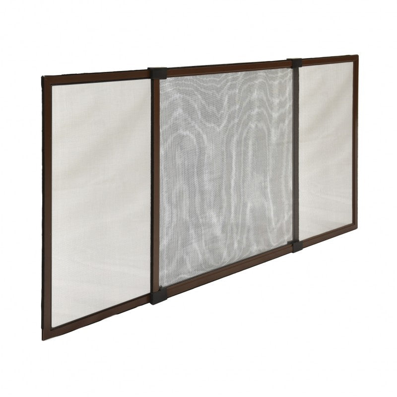 Zanzariera estensibile marrone