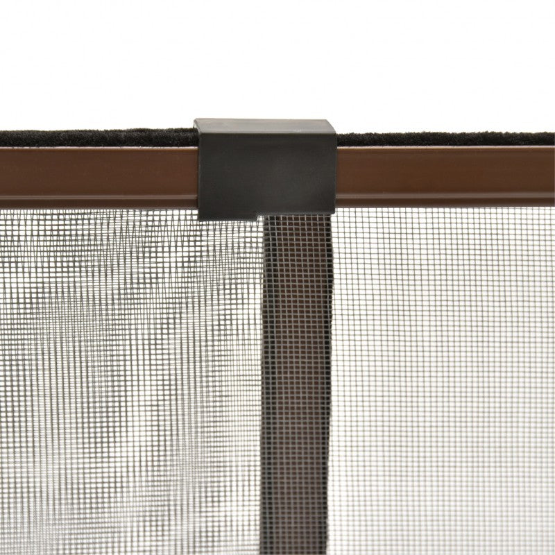 Zanzariera estensibile marrone