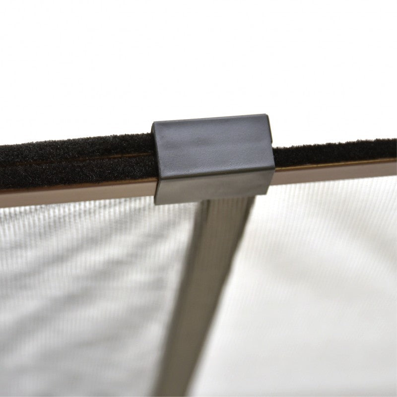 Zanzariera estensibile marrone