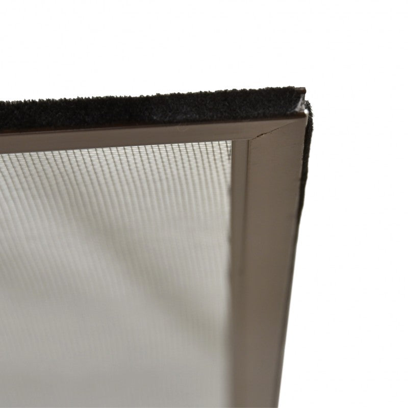 Zanzariera estensibile marrone