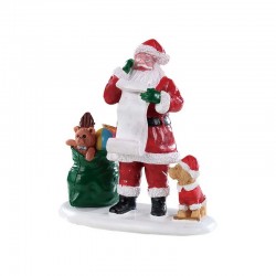 LEMAX Babbo Natale Buono o Cattivo - Naughty Or Nice Santa